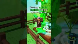 SPRINKLER METHOD in Grow a Garden Update: Grow a Garden Roblox Noob To Pro Funny Guide 