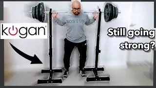 Kogan Free Standing Squat Rack long Term Review | best squat rack for small home gyms?