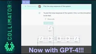 🤯🤯🤯 Integrating GPT-4 into Collimator.ai for Symbolic Modeling and Control** 🔥🔥🔥