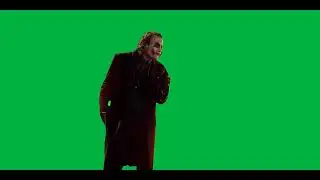 Joker "Its Not About Money Its About Sending a Message" Green Screen