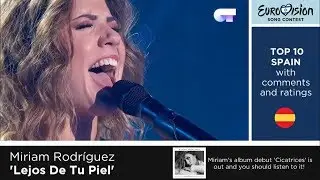 TOP 10 EUROVISIÓN ESPAÑA (SPAIN) 2019 | Operación Triunfo 2018