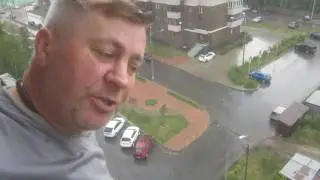 ДОЖДИК ЦВЕТЫ И МЫ.07.07.2016.