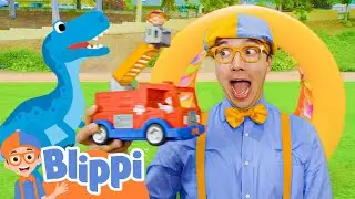 Emergency Vehicles and Game Songs with Blippi | Music For Children | Educational Videos For Kids