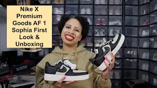 Air Force 1 X Premium Goods Sophia First Look & Unboxing