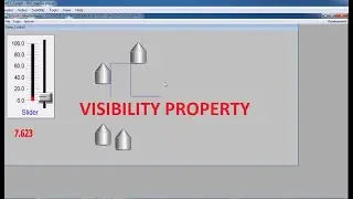 VISIBILITY PROPERTY IN INTOUCH SCADA SOFTWARE TUTORIAL PART:7