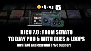 Convert Serato crates to Algoriddim djay Pro 5 with DJCU! - or Traktor and Virtual DJ Playlists