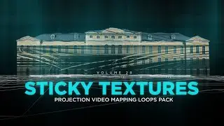 Sticky Textures - Projection Mapping Loops Pack Vol.28