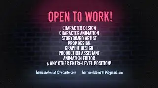 Harrison Klein Animation Reel 3-21-2021