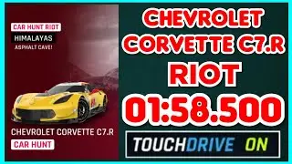 Asphalt 9 - CHEVROLET CORVETTE C7R Car Hunt Riot 