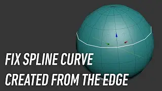 Dark Max № 81 - Fix spline curve created from the edge