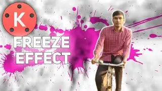 Character introduction Freeze effect (Sahoo Technical) - KineMaster Tutorial | Freeze effect