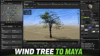 SpeedTree Export Wind to Maya
