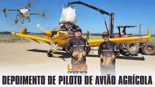Piloto experiente de Avião Agrícola dá seu depoimento sobre os drones no mundo da aviação