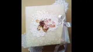 Альбом "Нежность" ручная работа #скрапбукинг