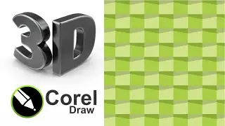 How to make 3d luxury walpaper in coreldraw/Ai