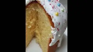 2 ВИДА ГЛАЗУРИ #пасха #cake #куличинапасху #какпокраситьяйца Описание внизу