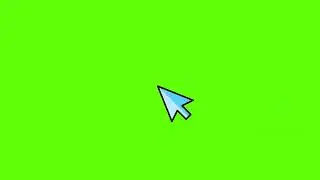PREMIUM EDITING MATERIAL mouse cursor with green screen