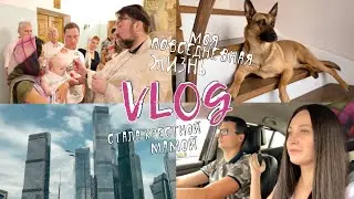 VLOG II￼ Стала крёстной. Привела клумбу в порядок
