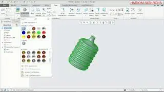 #CREO TUTORIAL   HOW TO SKETCH WATER BOTTLE#