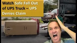 Safe Falls Out of UPS Truck - UPS Denies Claim