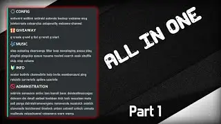 All In One Discord Bot Part 1 | DBM Coding
