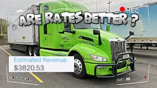 Prime Inc Dispatched Me A Load Paying $3.8k Could Rates Be Going Up👀🤔