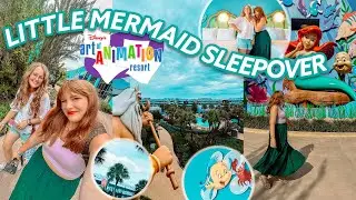 A LITTLE MERMAID SLEEPOVER at Disney's Art of Animation Resort 2023