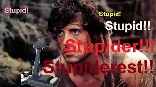 Typical CB Talk: CB Rambos saying "Stupid this, Stupid that, Shut up, stupid!" stupid stupid stupid