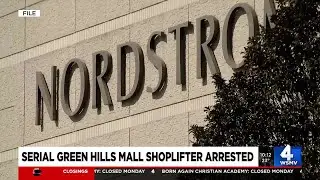 Serial Green Hills mall shoplifter arrested