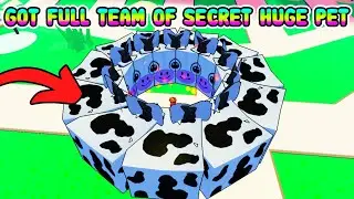 👑💎 Got a Full Team Of SECRET HUGE COW PETS In Tapping Simulator UPDATE I Roblox