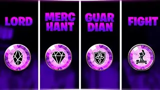 Guardian Vs Merchant Vs Lord Vs Fight Rune | Blockman Go Bedwars
