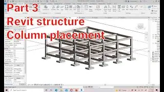 REVIT STRUCTURE| 3. How to create column in Revit structure