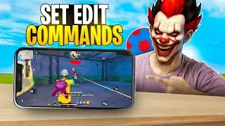 ✅OB50 Set-Edit 👺 Aim-Lock 🎯 99.9% 👾 Commands 📂 | 💯 Use These Commands | 