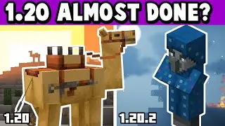 WHY I THINK MINECRAFT 1.20 IS ALMOST FINISHED!