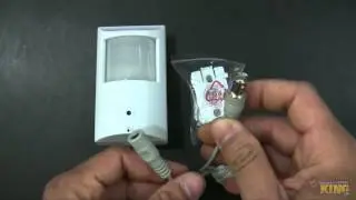 700TVL Motion Detector Hidden Camera Unboxing -  CV-LXPIR