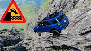 Cars vs Cliff Drops #7 - BeamNG DRIVE | Chaos Roads