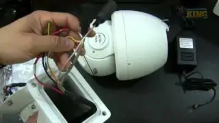 20X 2 Megapixel Infrared IP Network PTZ Security Camera Unboxing - IPPTZ-EL2MPIR250L20X