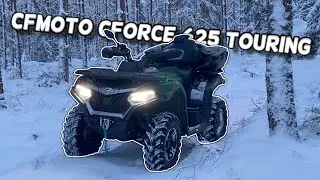 CFMOTO CFORCE 625 TOURING 2022 | Winter Ride ❄🌨
