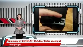 Summary of LEREKAM Outdoor Solar spotlight