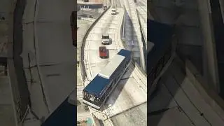 Freeway Bus Trick In GTA V 😱 