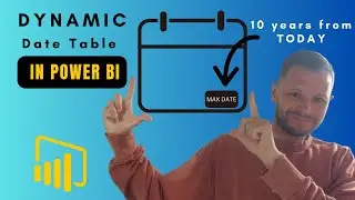 Dynamic date table in Power BI by using Power Query editor