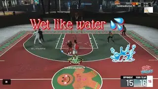My first NBA 2K21 mypark game | gameplay