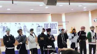 190105 더보이즈 THE BOYZ 홍대 팬사인회 - Ment