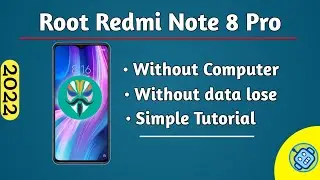 How to Root Redmi Note 8 Pro | Redmi Note 8 Pro Root Magisk| 2022 root