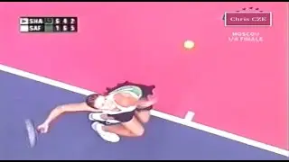 Dinara Safina v. Maria Sharapova 2005 Moscow QF highlights
