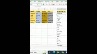 How to Merge All Column Data in to One Column in Excel