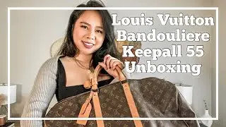 Louis Vuitton Keepall Bandouliere 55 Unboxing | ft. Filippo Loreti