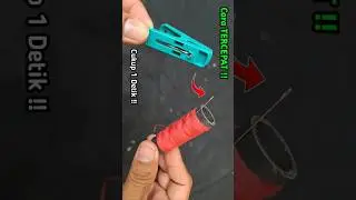 cukup 1 detik masukin benang ke jarum !!