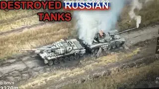Ukraine destroys several Russian tanks on east