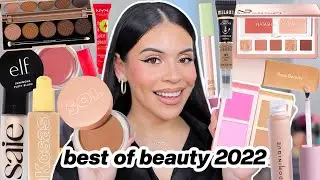 BEST MAKEUP OF 2022 😍 (drugstore & high end products worth your $$$)